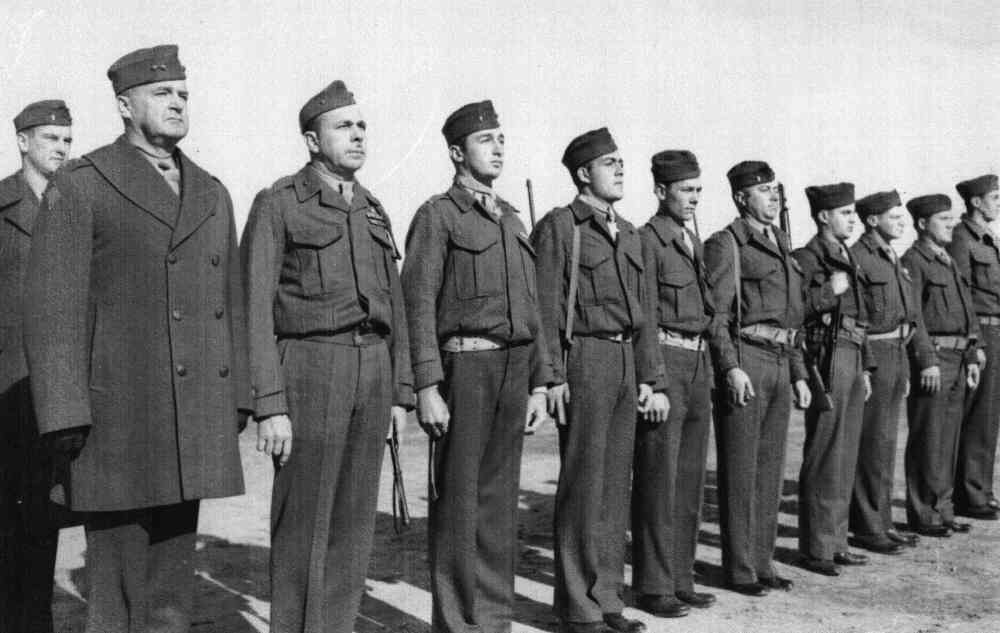 The medal of honor ceremony with John Basilone. John basilone, Usmc, Marine corps